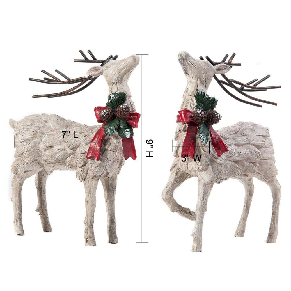 Polyresin X'mas Elk