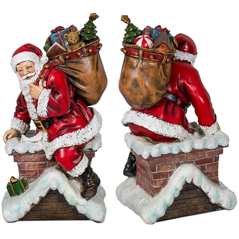 Polyresin X'mas Santa