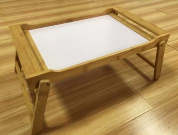 Lap Desk Bed Tray Bamboo Table Foldable Breakfast Serving Tray