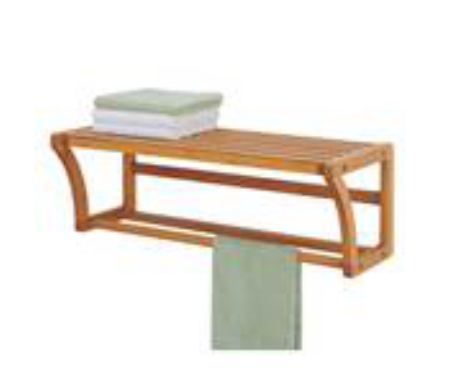 Bamboo Towel Rack