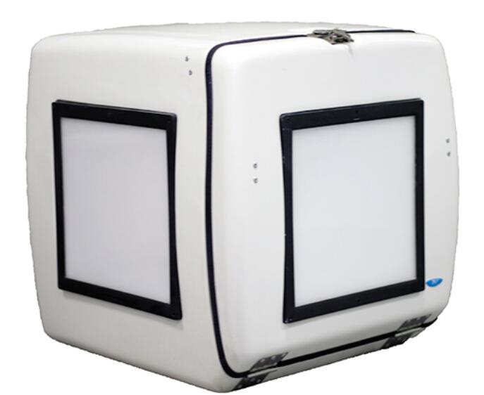 Shelves and Insulated with LED Light for Delivery Motorcycle Box Model NO.07